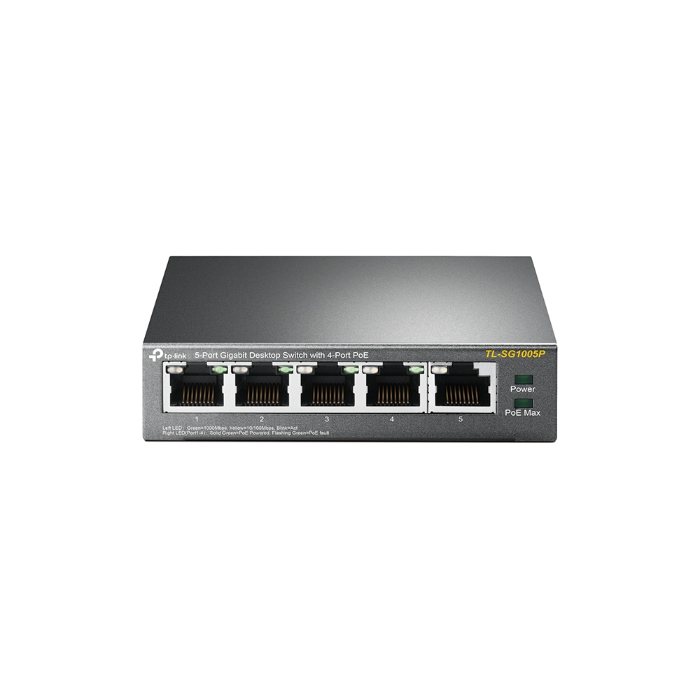 TL-SG1005P Switch 5P Giga (4 Ptos POE) Tp-Link Desk (3212)