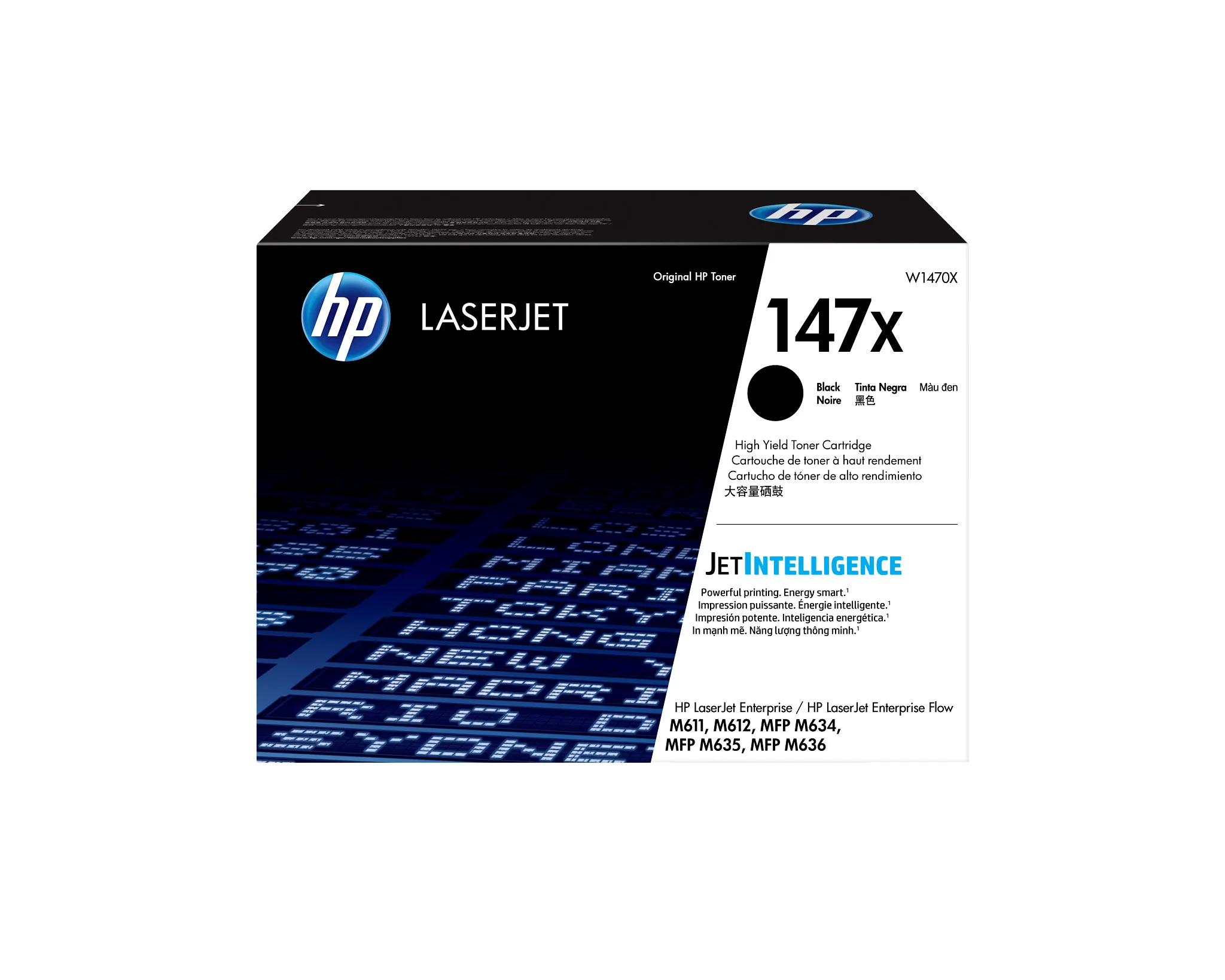 Toner HP 147X Negro Original Alto Rendimiento 25200 Paginas W1470X
