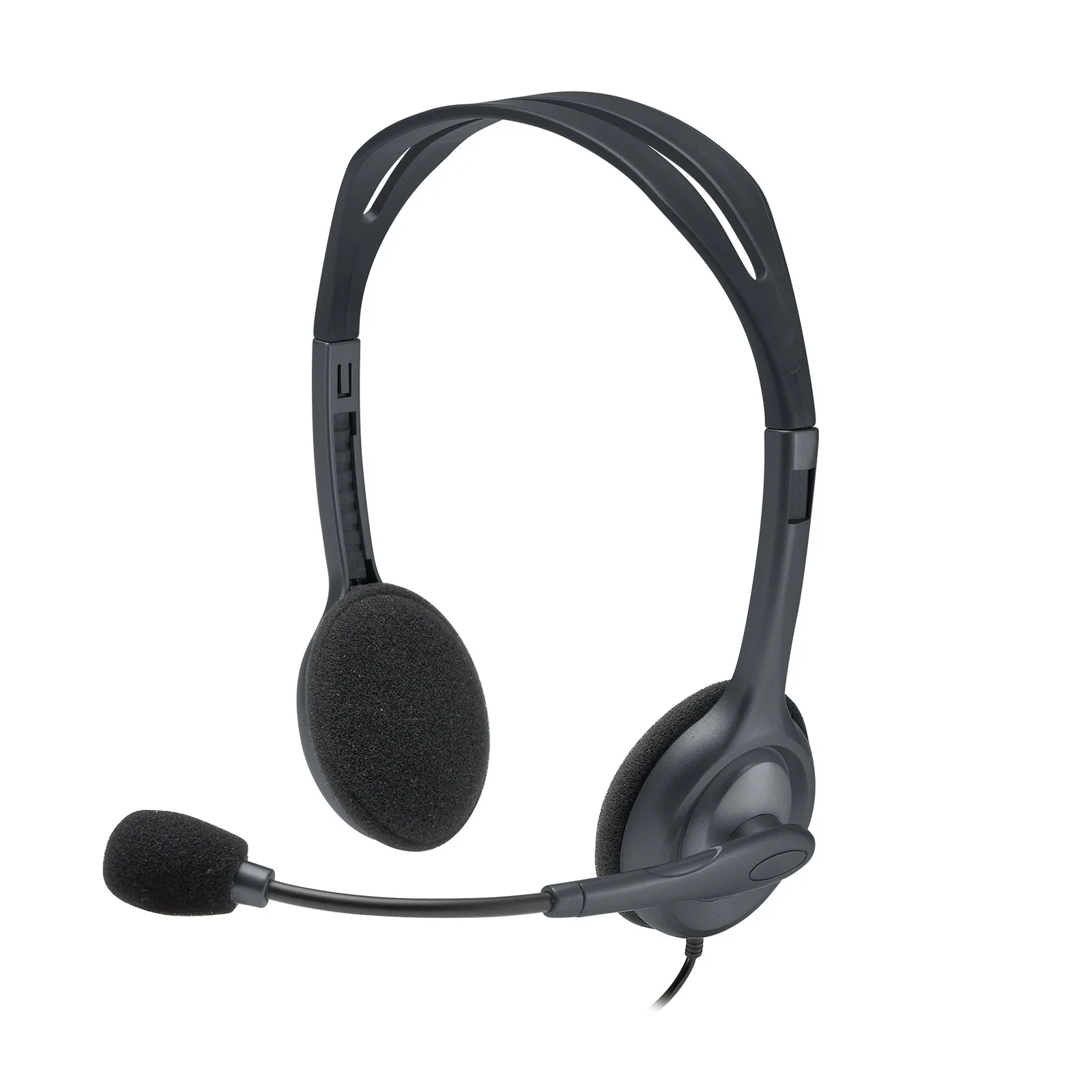 AURICULARES + MIC LOGITECH H111 NEGRO JACK3.5MM