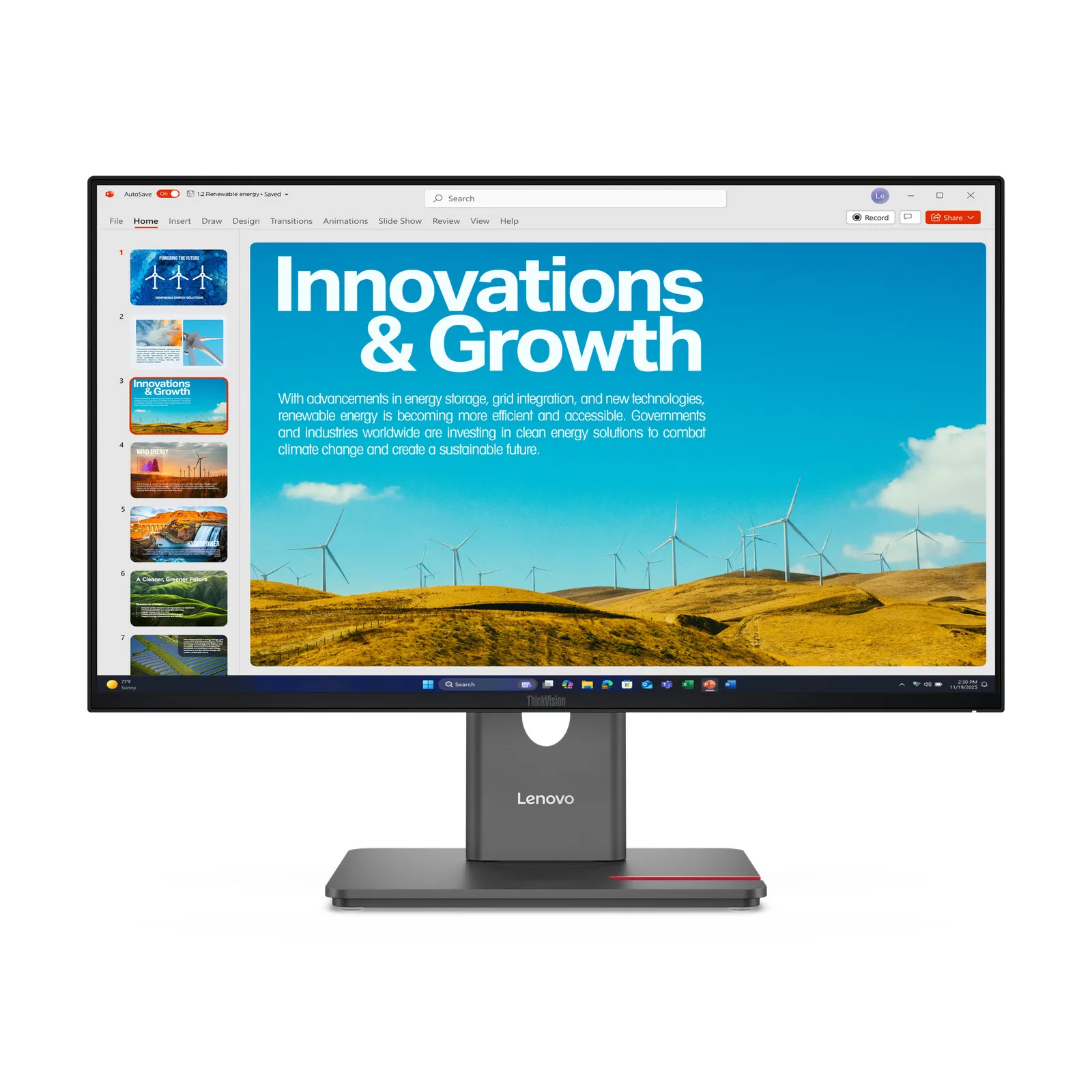 MONITOR 24 LENOVO P24QD-40 C/ DOCKING  GTIA 3 CI