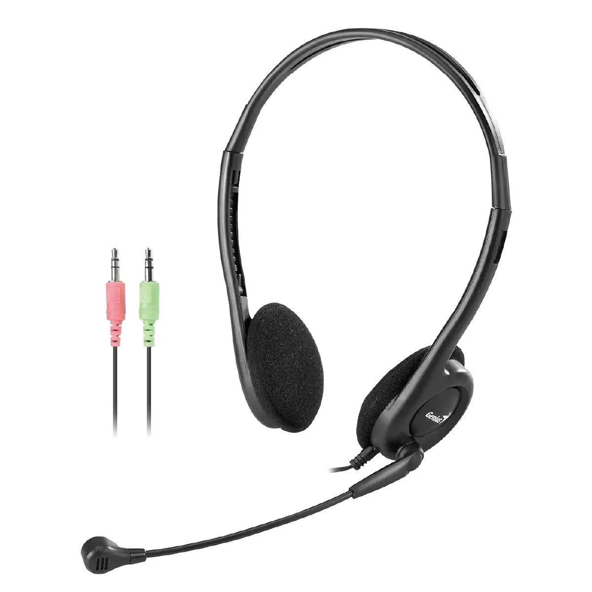 AURICULARES + MIC GENIUS HS-200C + CABLE 1 JACK — foto 3