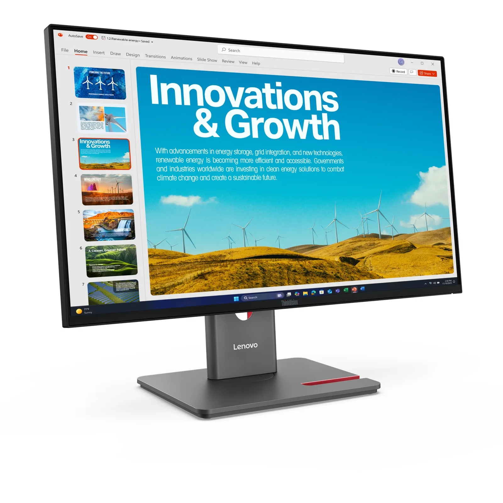 MONITOR 24 LENOVO P24QD-40 C/ DOCKING  GTIA 3 CI