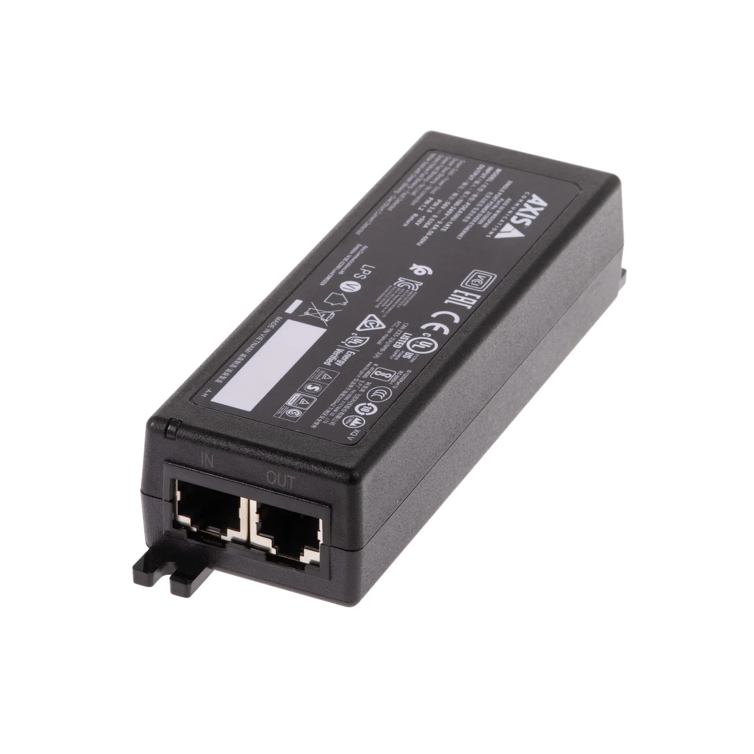 Inyector PoE Axis 30W Midspan 1 Puerto Gigabit