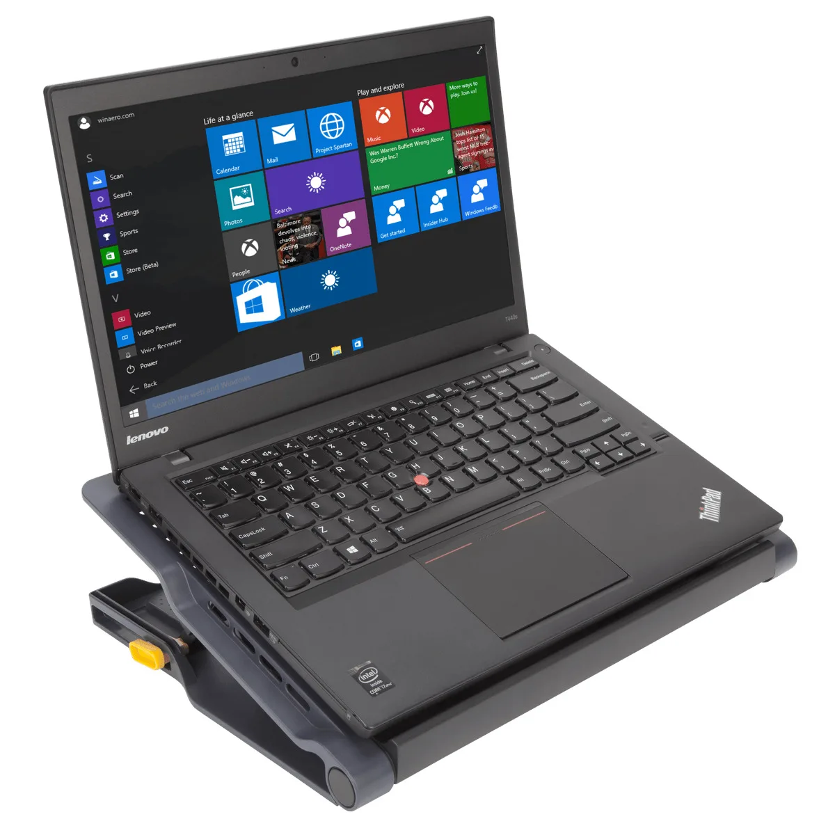 Base Notebook Targus Chill Mat + Hub 4 Puertos Usb