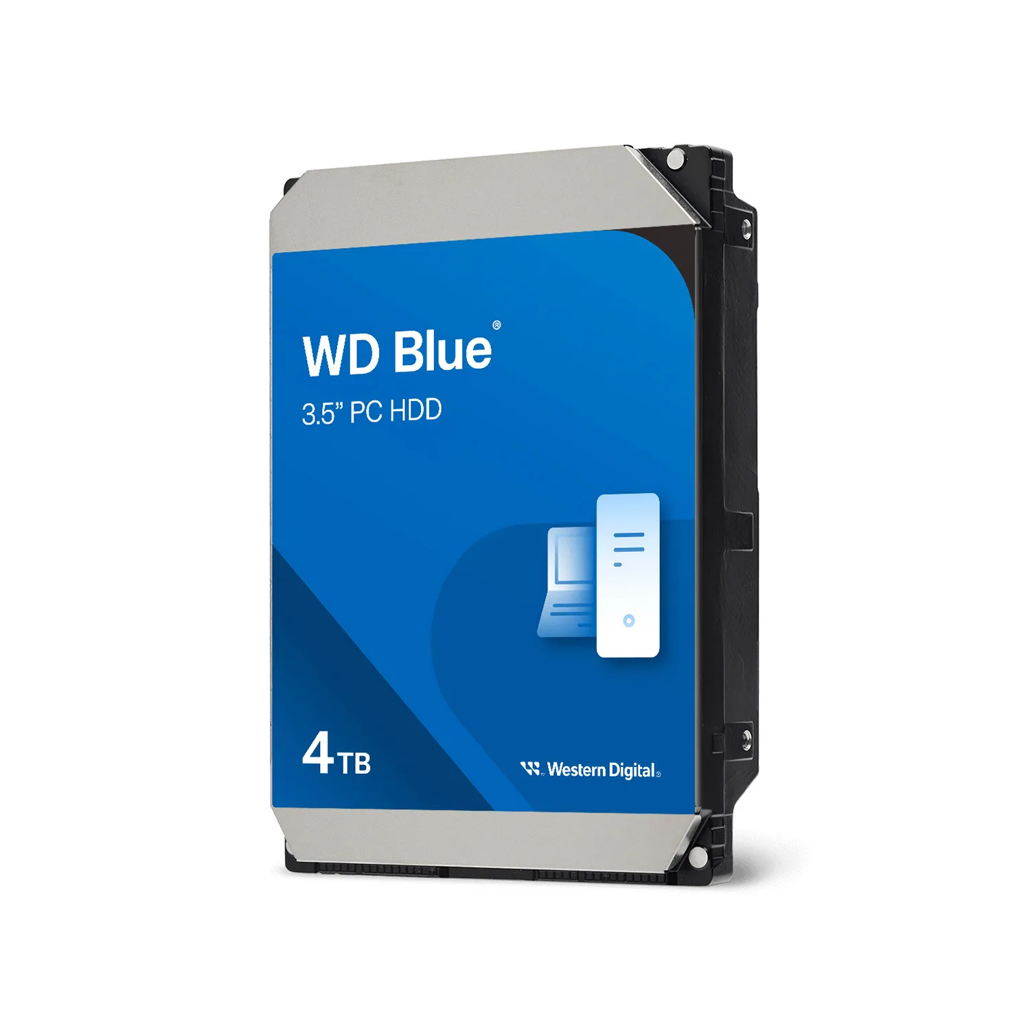 Disco Rigido Interno HDD Western Digital WD Blue 4 TB 128MB WD40EZZX