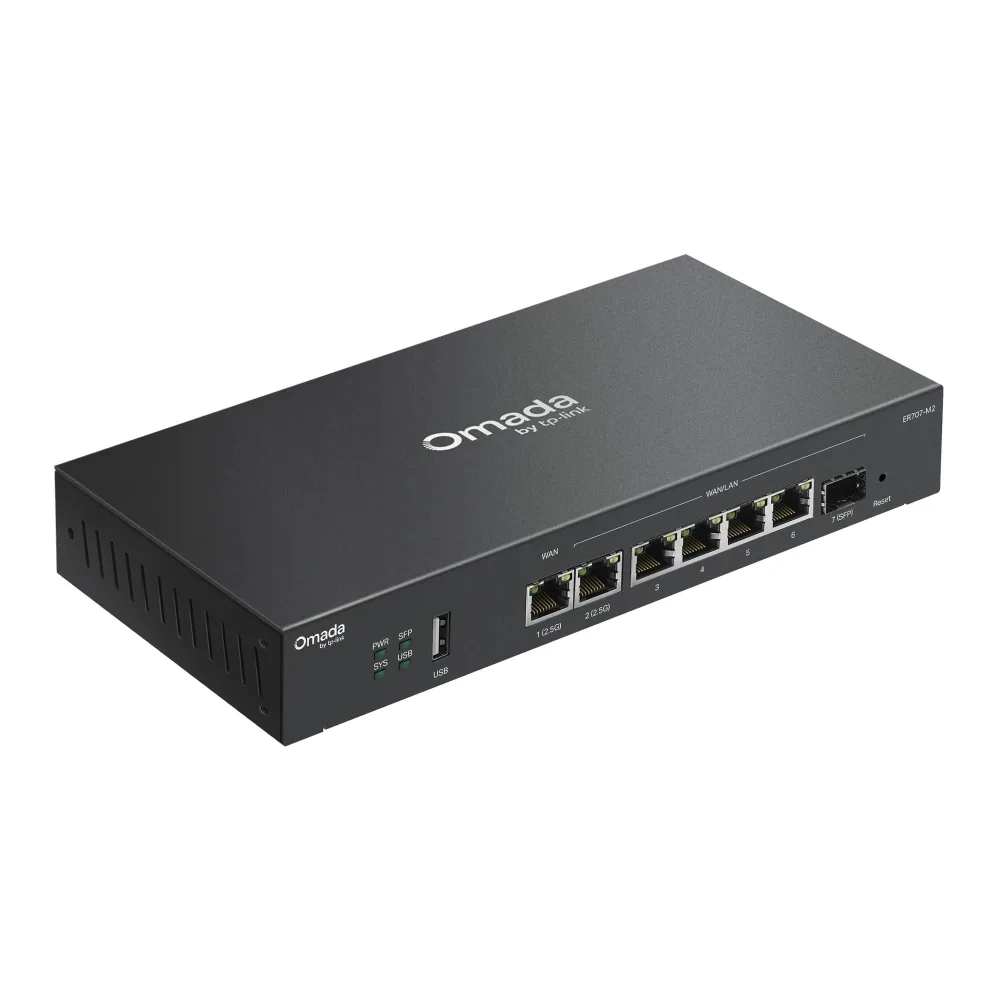 Router TP-Link ER707-M2 Omada Gigabit VPN Multi-WAN 6 Puertos