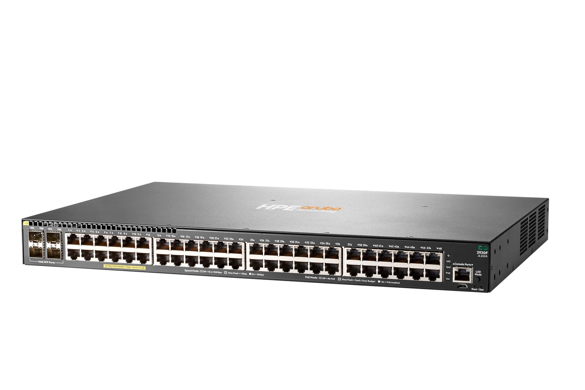 Aruba 2930F 48G PoE+ 4SFP Swch