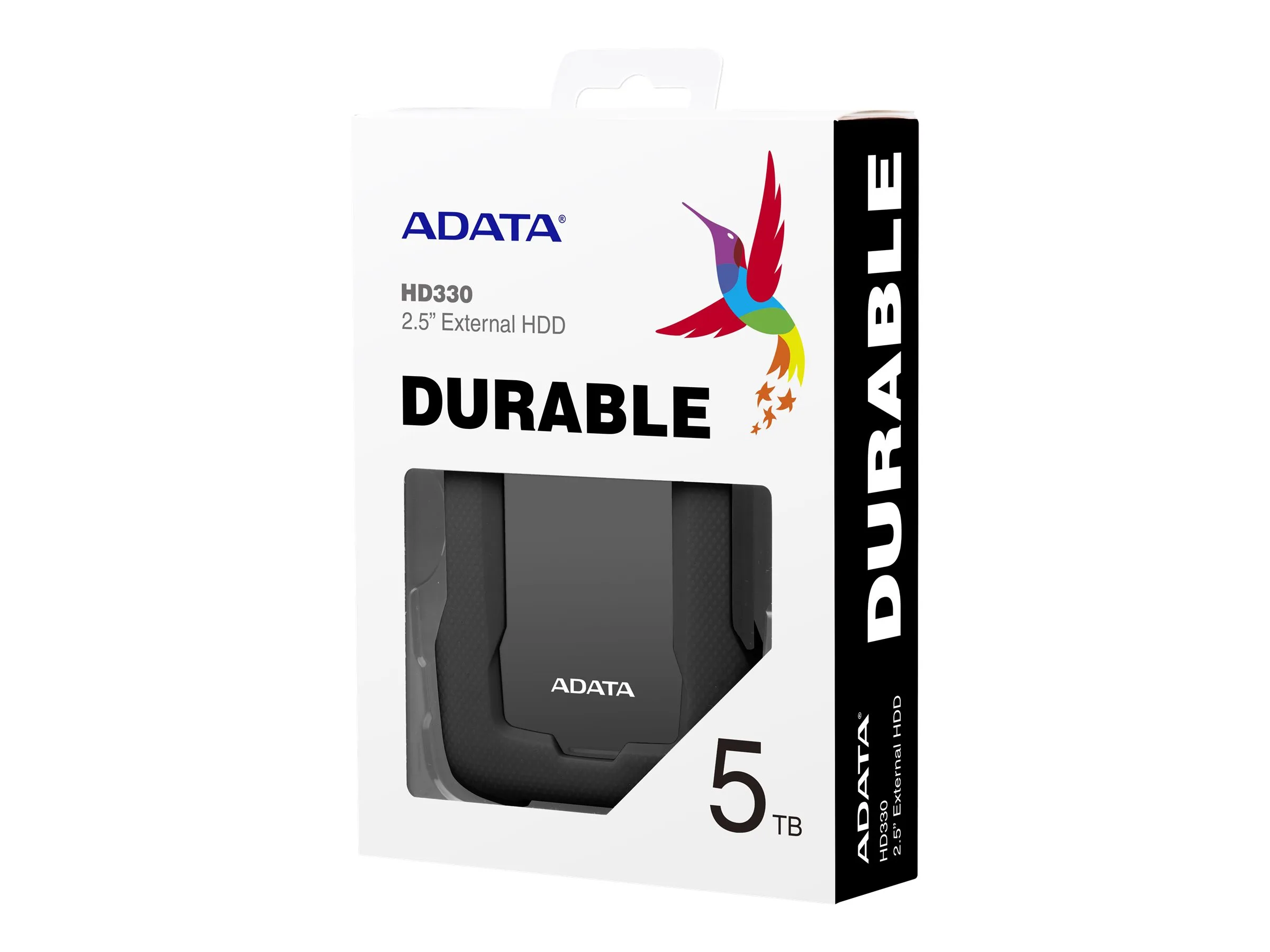 Disco Rigido Externo Portatil Adata HD330 5TB USB 3.2 Negro AHD330-5TU31-CBK