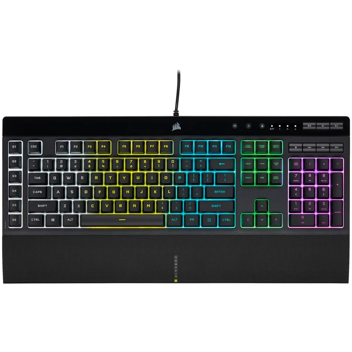 Teclado Corsair K55 RGB PRO Gaming Macro Key (1835)