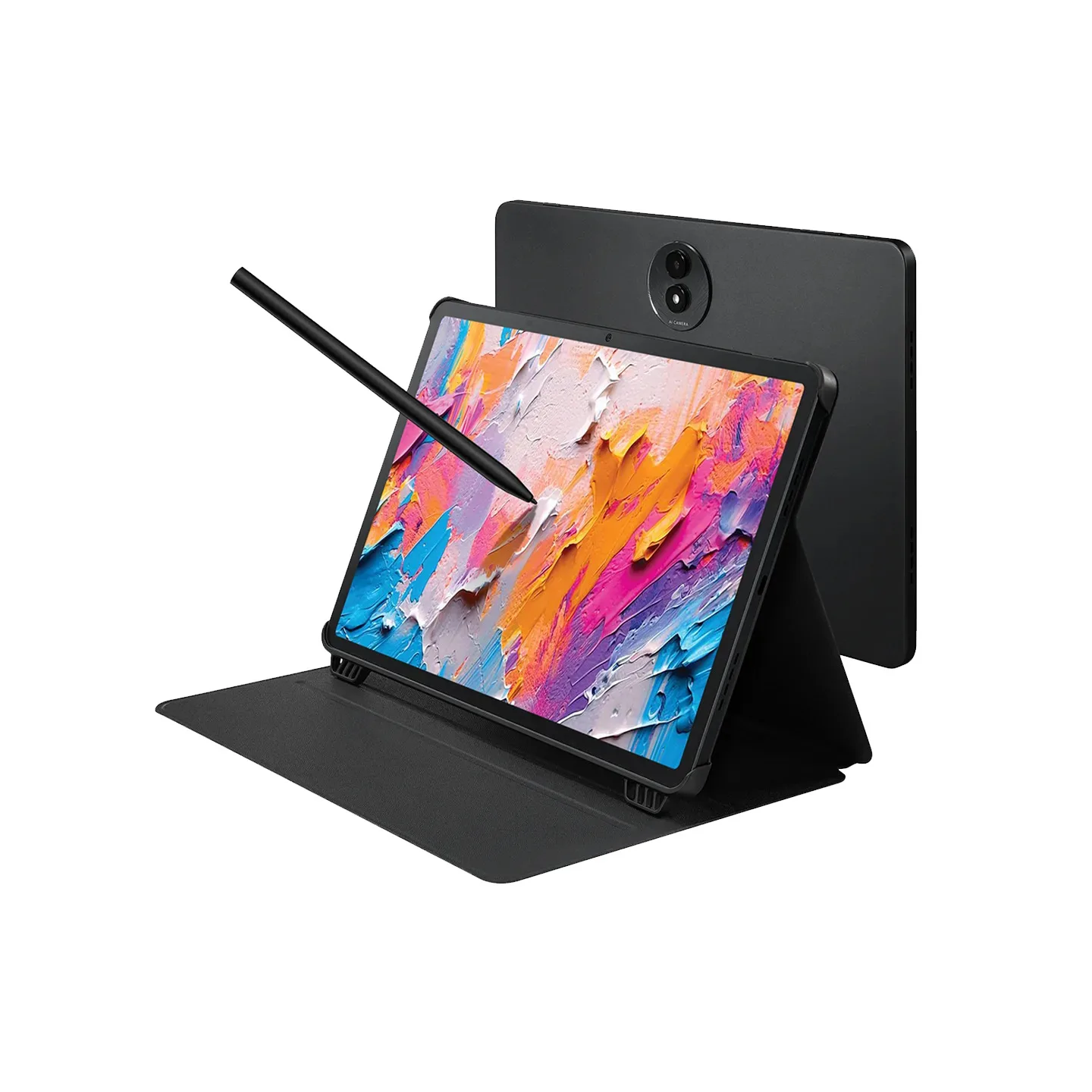 Tablet TCL NXTPaper 11 Plus Negra con Flipcase y T-Pen 9469X2-2ALCAR11