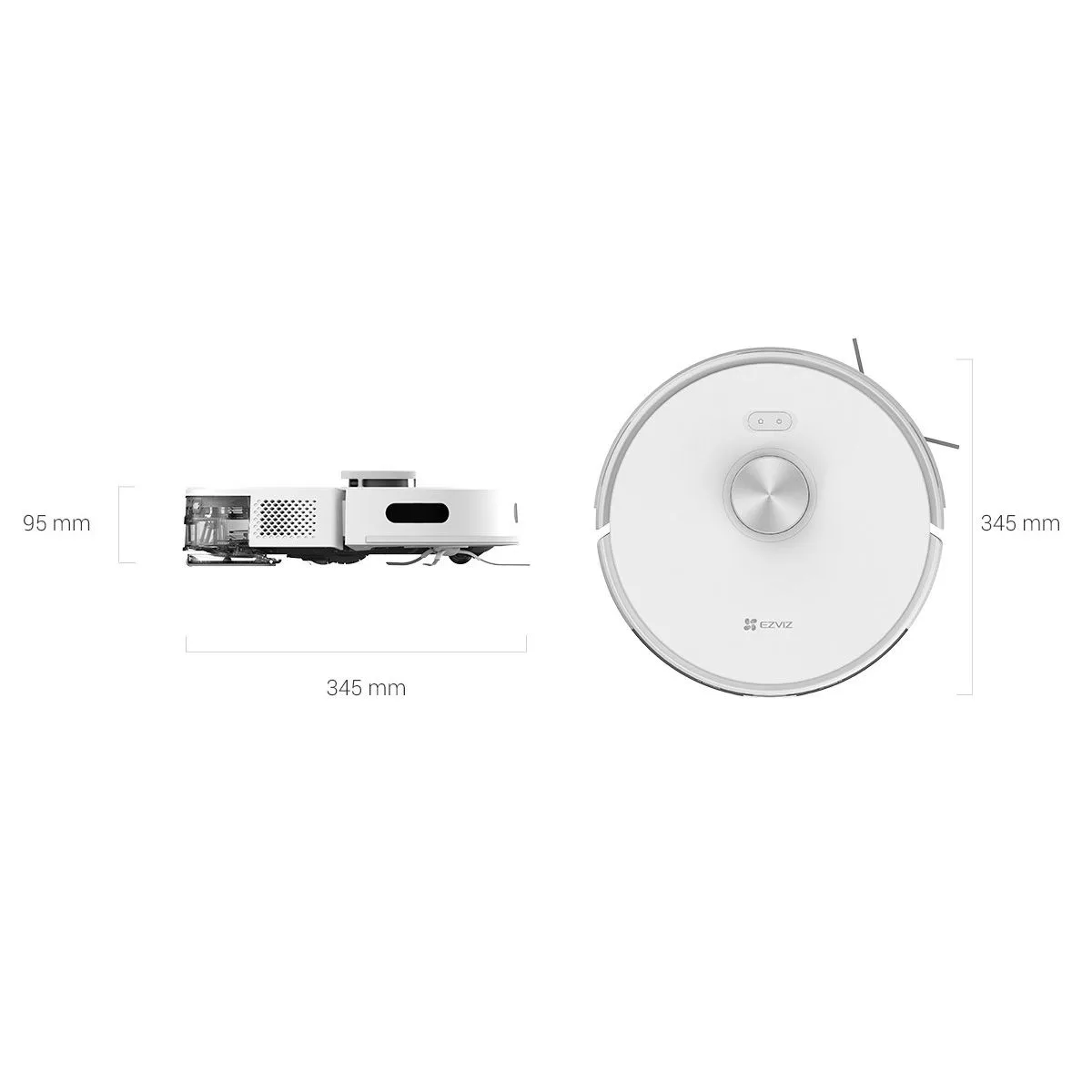 ASPIRADORA ROBOT EZVIZ SMART HOME RE5 4000PA