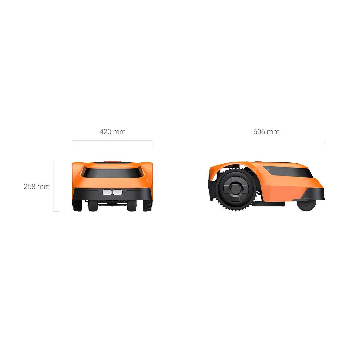 Cortacésped Robot EZVIZ RM600 Smart para hasta 600 m2 con Cable Perimetral