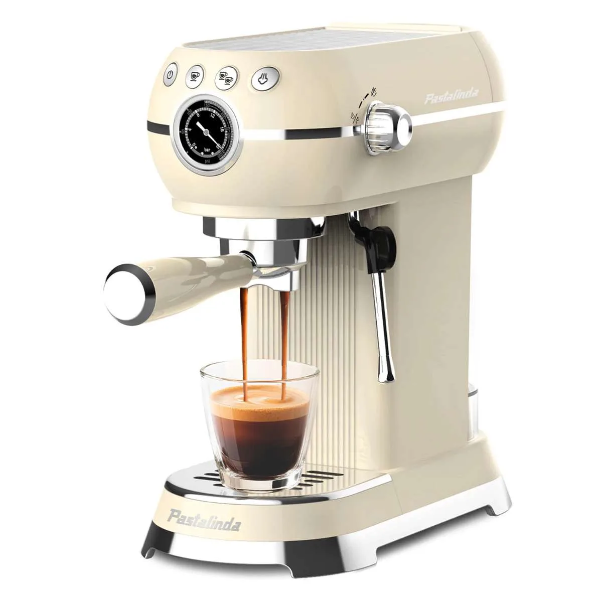 Cafetera Espresso Pastalinda Cucina ES-6400C 20bar Vaporizador Crema