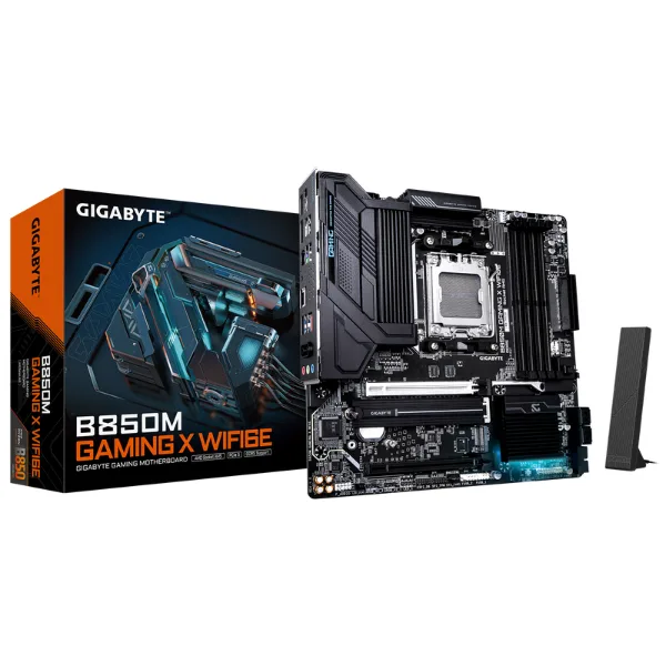 Mother Gigabyte B850M GAMING X WF6E DDR5 AM5 (Serie 7000/8000/9000) (6433)