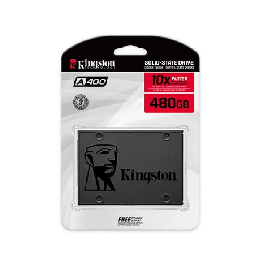 Disco SSD KINGSTON A400 480 GB SATA Interno 7 Mm (3442)