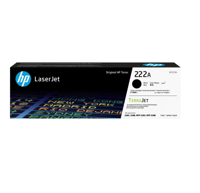 HP 222A BLK LJ Toner Cartridge (6349)