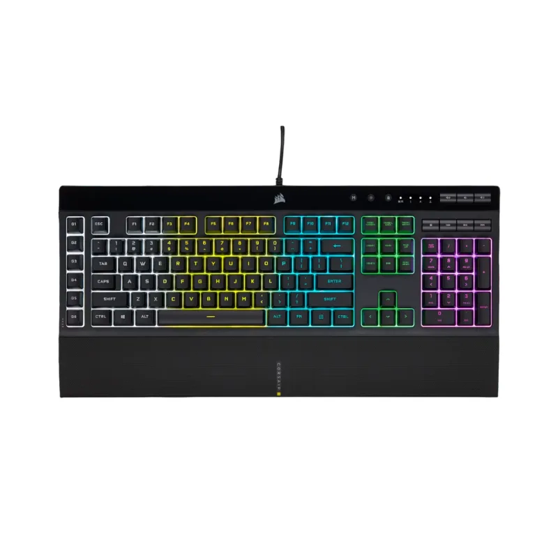 Teclado Corsair K55 RGB PRO Membrana Macro Key (1798)