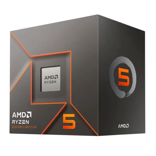 Proces. AMD Ryzen 5 8400F AM5 SIN VIDEO CON COOLER (6736)