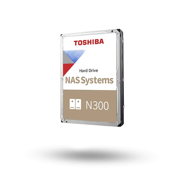 Disco Duro Interno Toshiba 16TB N300 NAS SATA III 3,5" 7200 rpm HDWG81GXZSTA