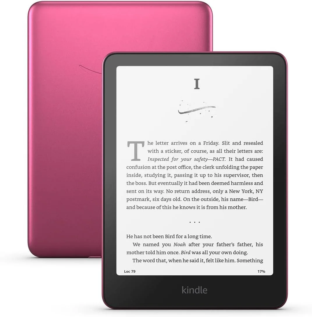Kindle Amazon Paperwhite Signature 32GB 12va Gen Rosa Metalico