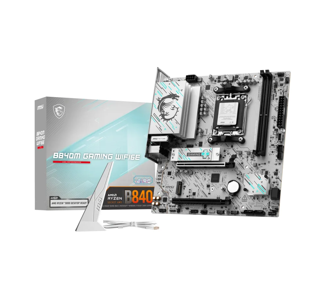 Mother MSI B840M GAMING WIFI6E DDR5 AMD5 (Serie 7000/8000/9000)(8668)