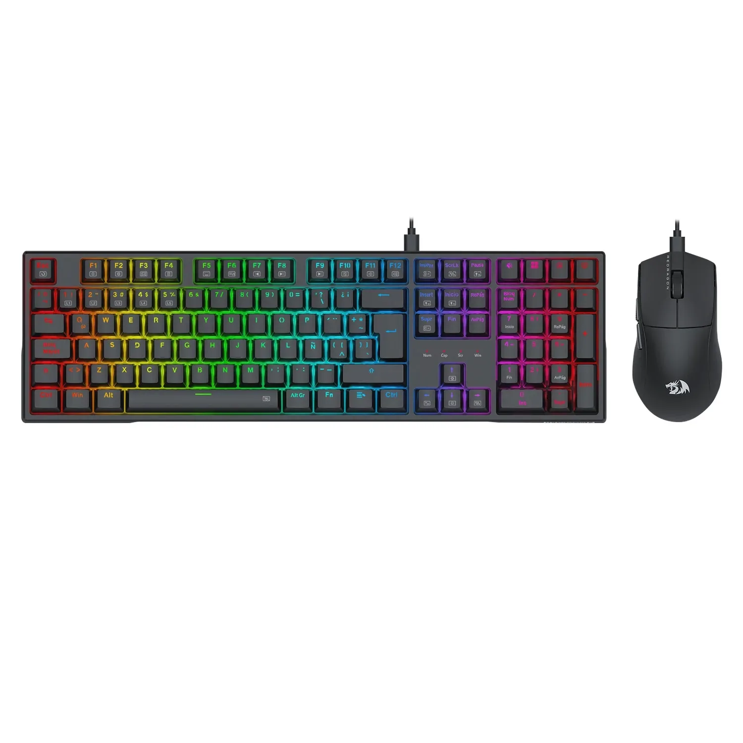 Combo Teclado Y Mouse Redragon S146
