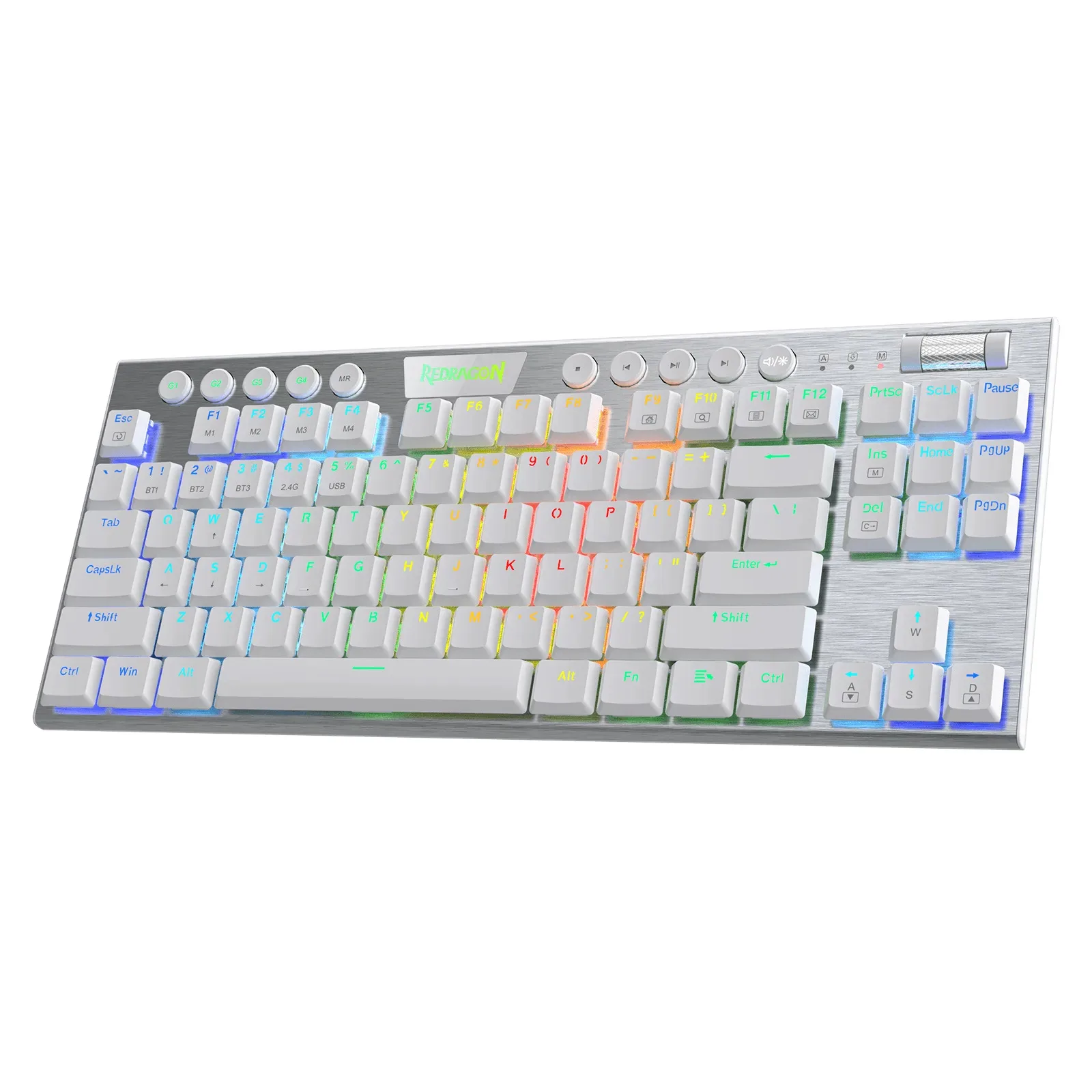 Teclado Inalámbrico Redragon Horus Tkl Negro