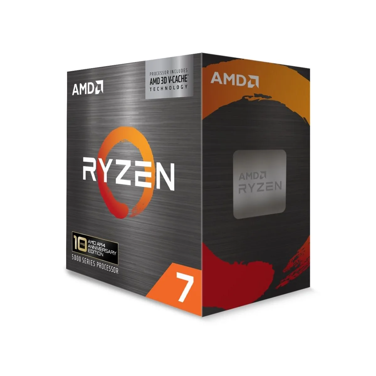 Procesador AMD Ryzen 7 5800X3D 8 Cores 4.5GHz AM4 96MB 3D V-Cache Sin Cooler 100-100000651WOF
