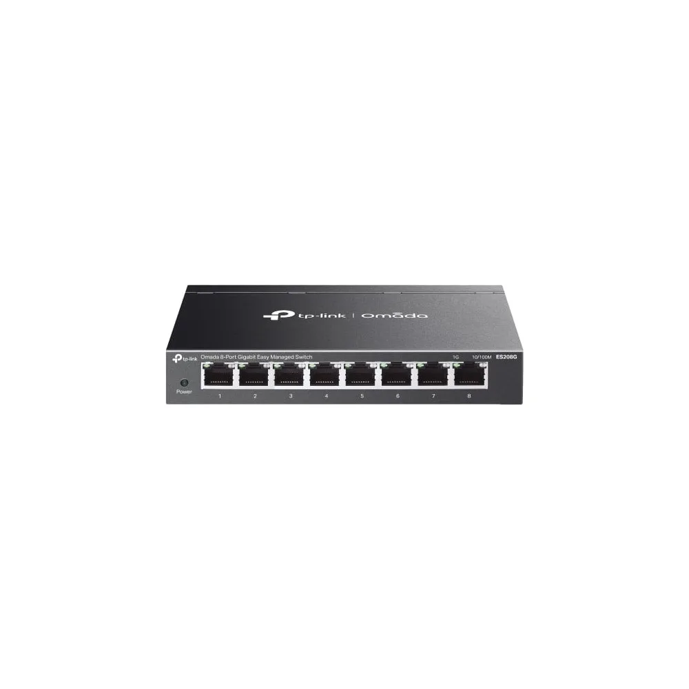 Switch Gigabit TP-Link ES208G Easy Managed 8 Puertos Omada