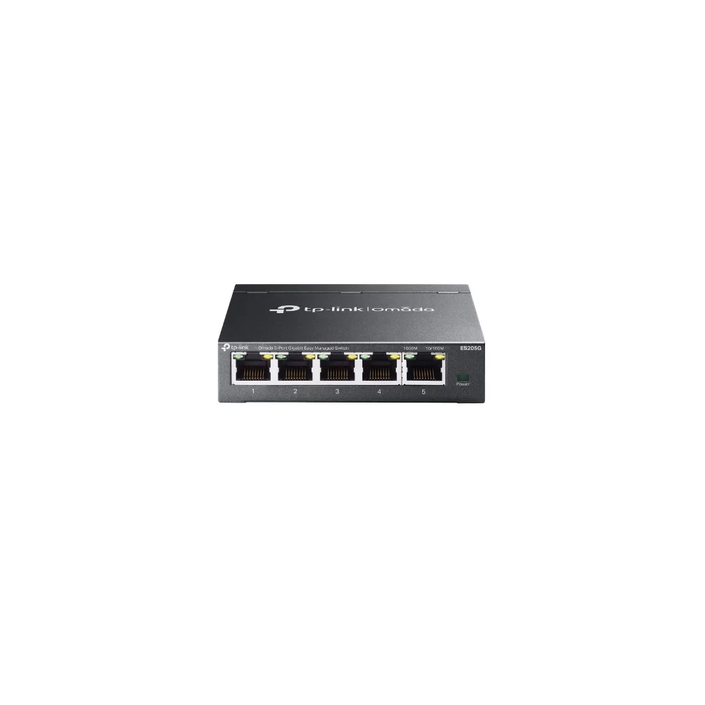 Switch Gigabit TP-Link ES205G Easy Smart 5 Puertos Omada
