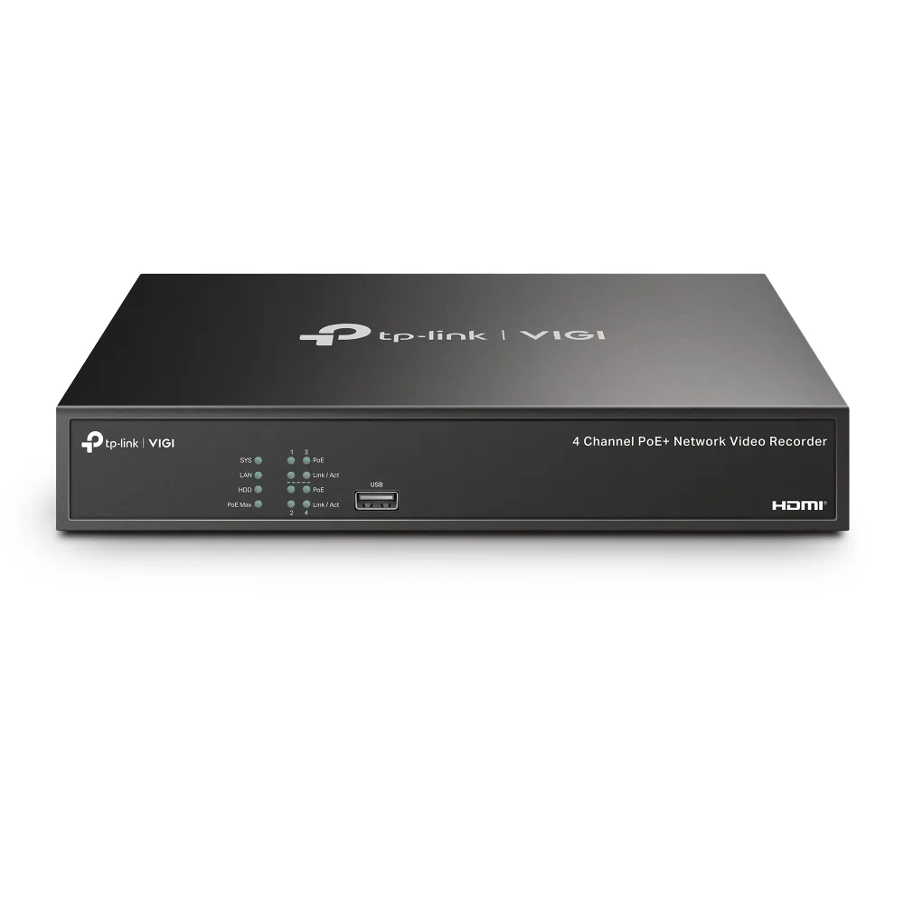 NVR 4CH TP-LINK VIGI NVR1004H-4P POE