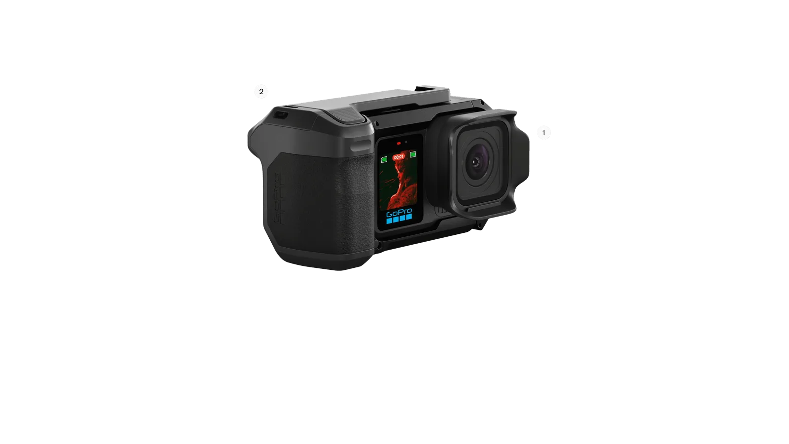 Camara GoPro Mission 1 Pro Grip Edition 8K 50MP Sumergible CHDRW-011-RW