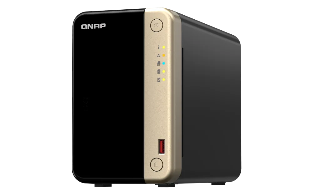 NAS QNAP TS-264 2 Bahias Intel Celeron N5095 8GB DDR4 2.5GbE TS-264-8G-US
