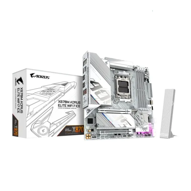 Motherboard Gigabyte X870M A ELITE WIFI 7 ICE DDR5 AM5