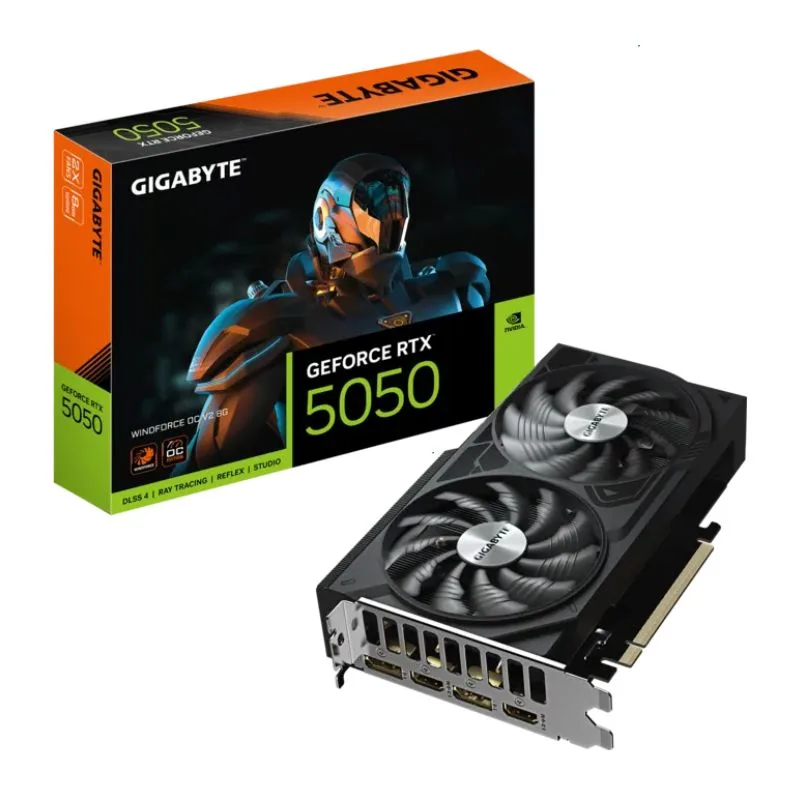 VGA Gigabyte GeForce RTX 5050 WINDFORCE OC V2 8G