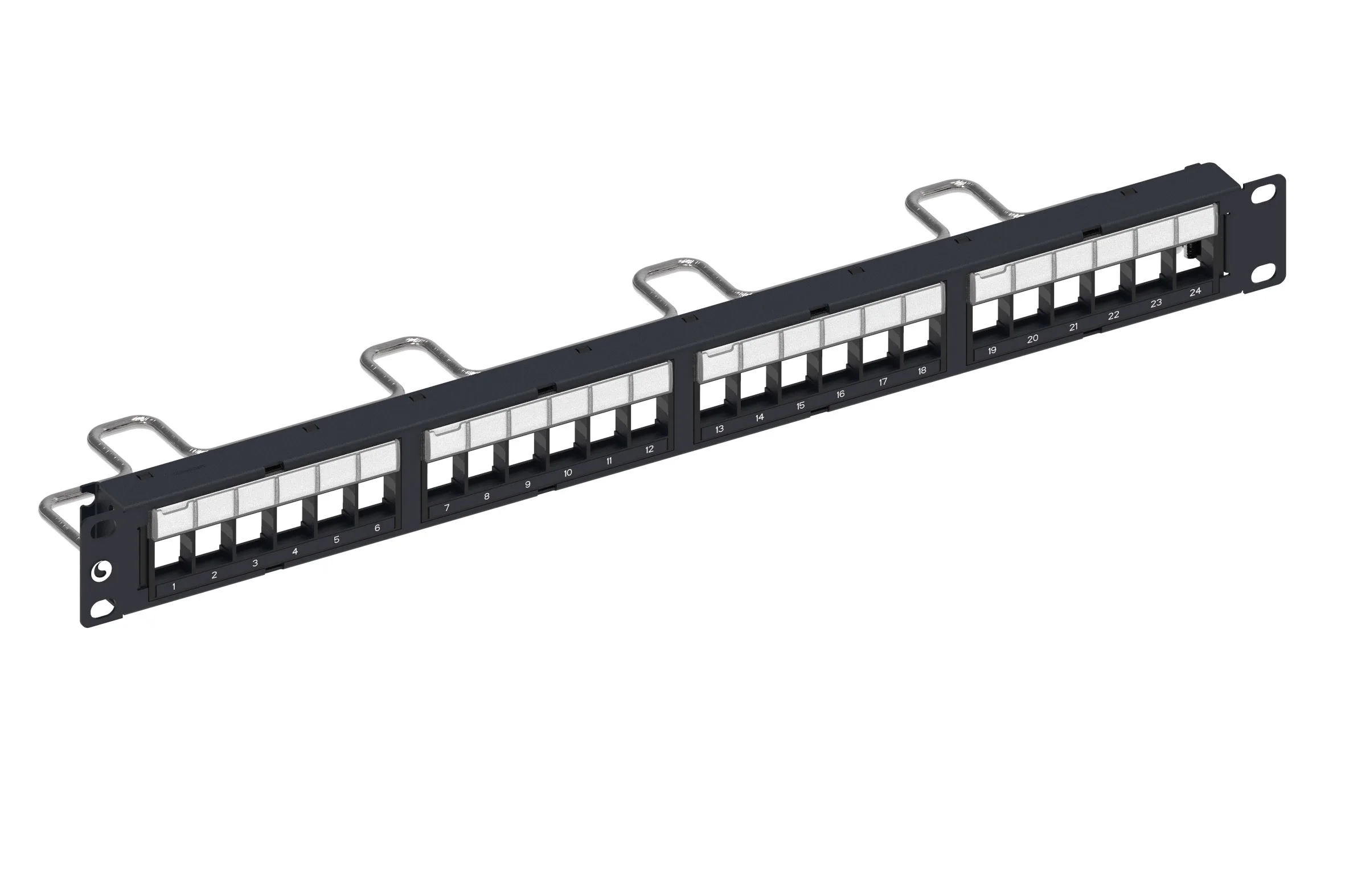 PARCHERA VACIA 24 PUERTOS SERIE SL BLINDADOS - COMMSCOPE NETCONNECT (AMP)