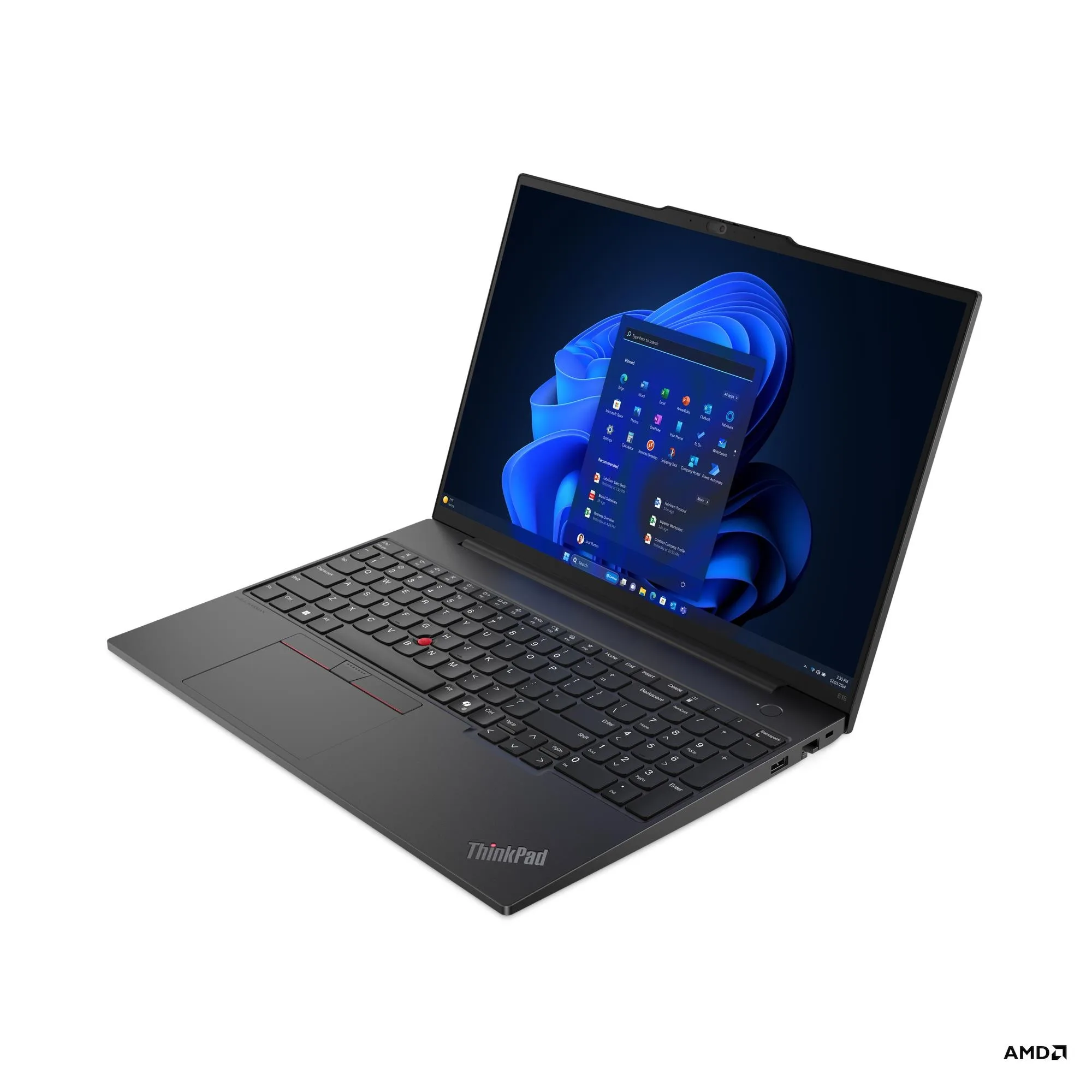 Notebook Lenovo ThinkPad E16 Gen 2 16" AMD Ryzen 5 7535HS 16GB DDR5 512GB SSD Win11 Pro | 21SU000BAR