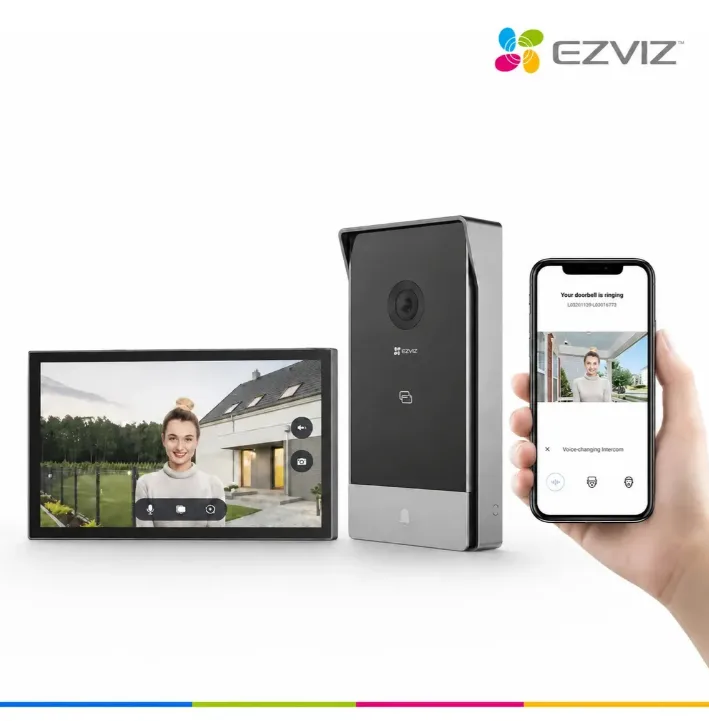 Videoportero IP 2K EZVIZ HP7 Pantalla 7