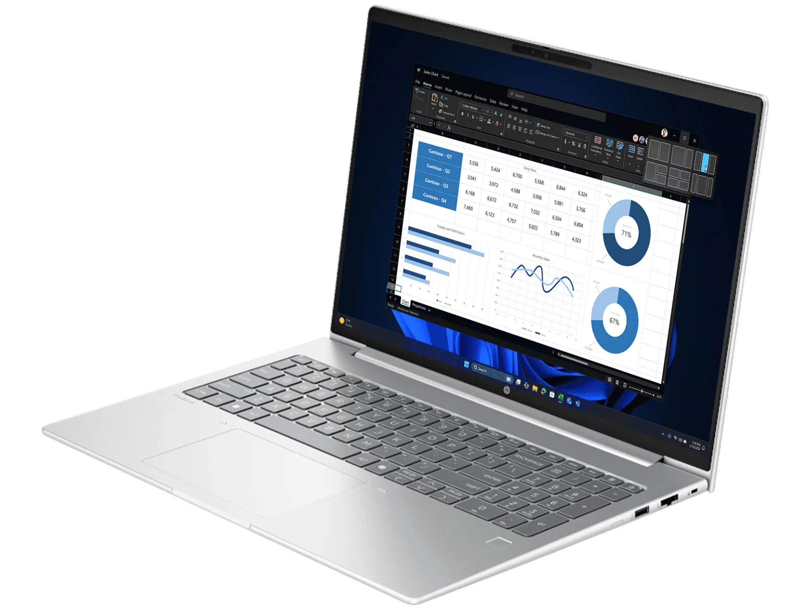 Notebook HP PB4 G1i16 U5 225U 16" 16GB/512SSD W11P — foto 4