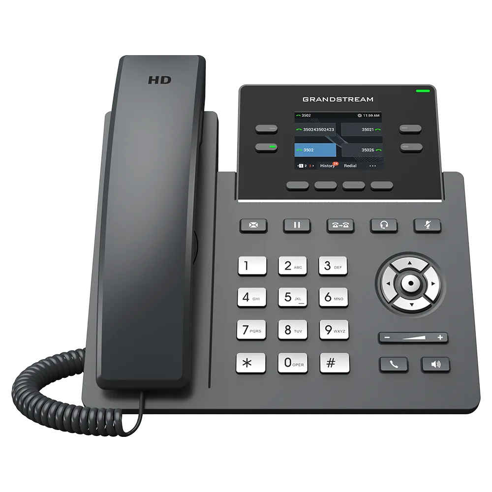 GRANDSTREAM TEL IP 4 LINEAS 4 SIP POE GIGA