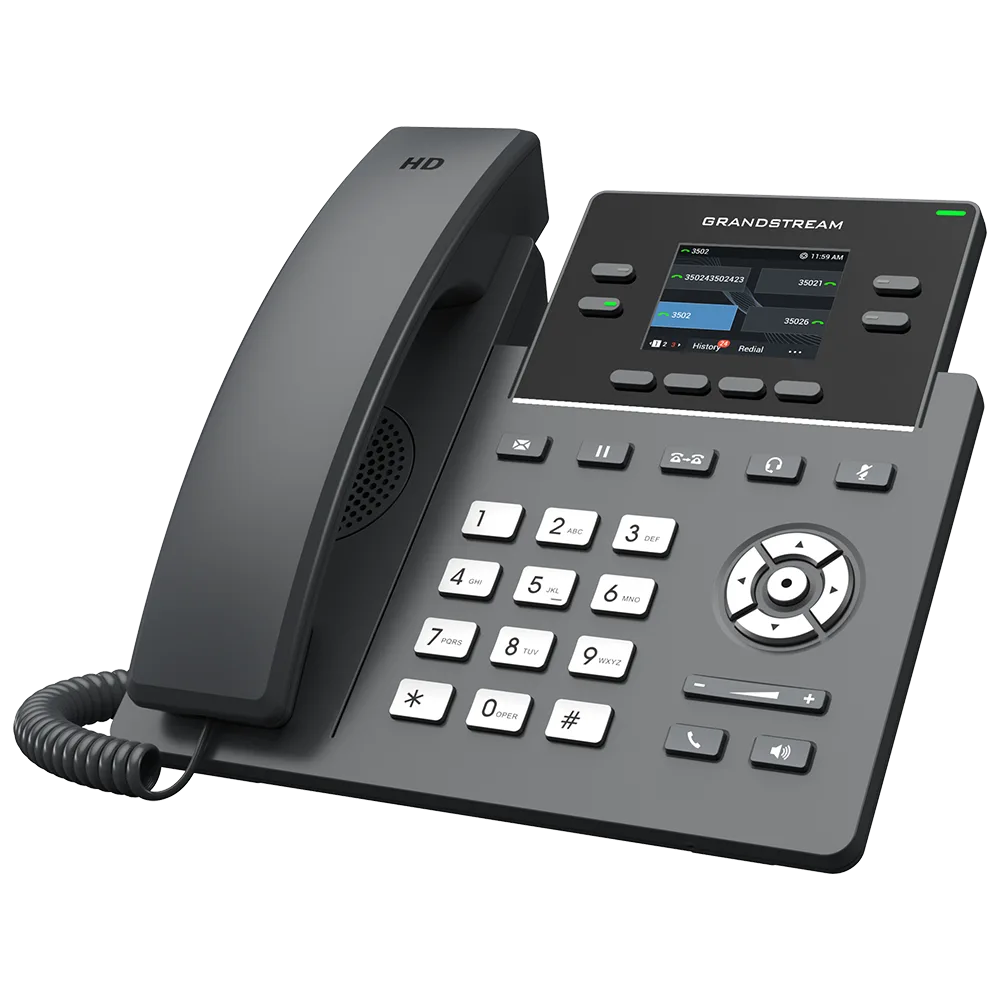 GRANDSTREAM TEL IP 4 LINEAS 4 SIP POE GIGA