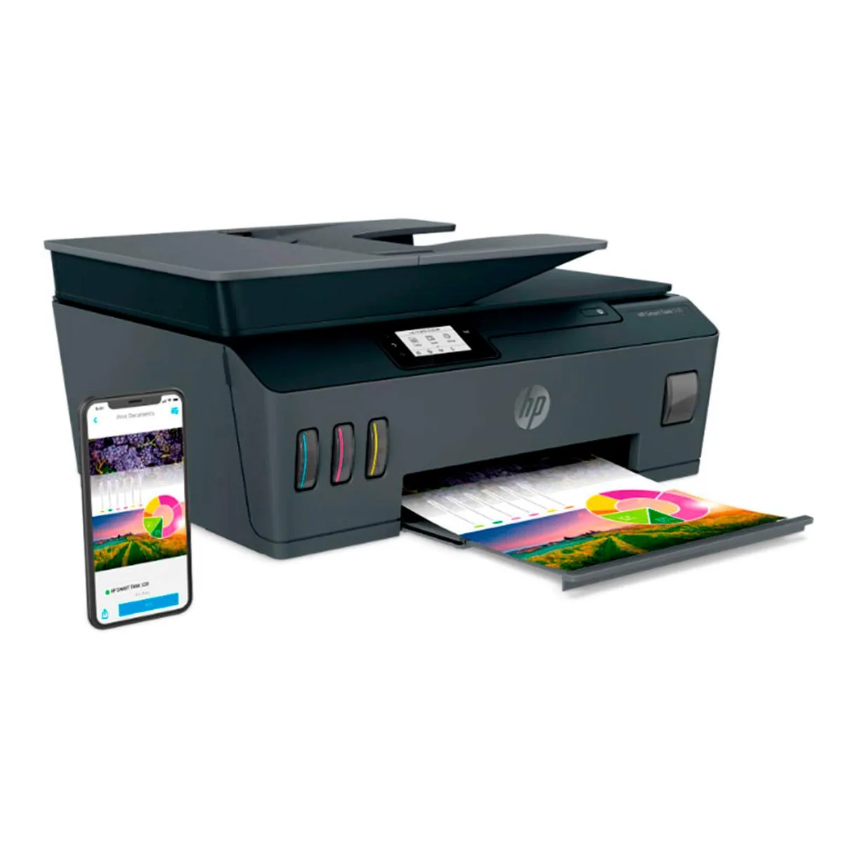Impresora Multifuncion Hp Smart Tank 530 Color Usb Wifi — foto 8