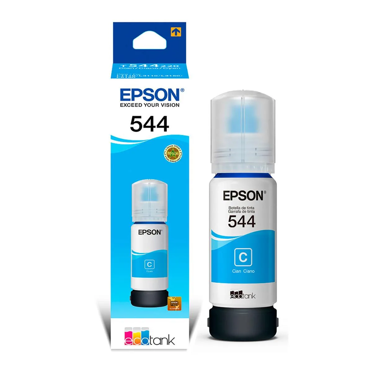 Botella de Tinta Epson T544220-AL cian — foto 6
