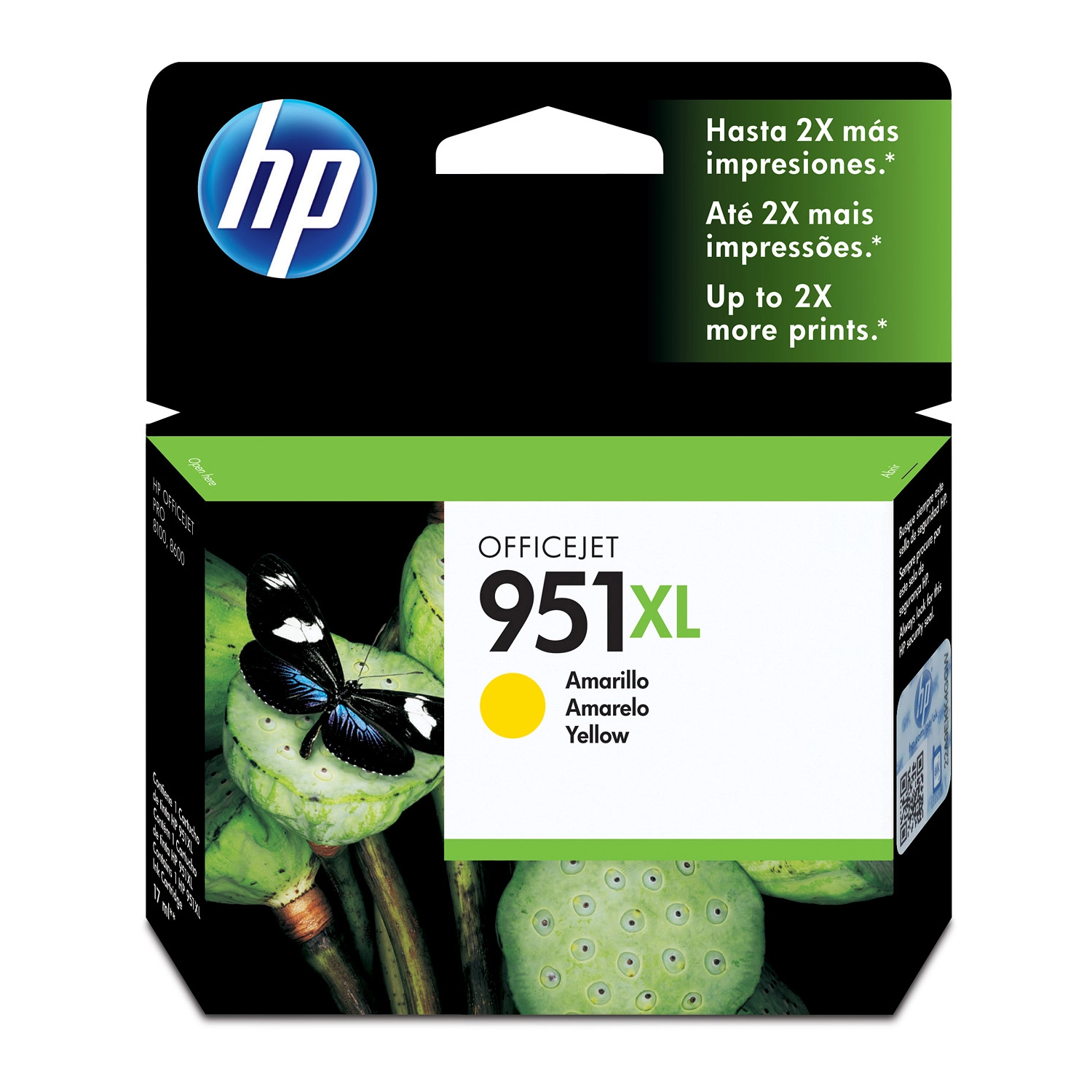 Cartucho de Tinta HP 951XL Amarillo Alto Rendimiento — foto 2