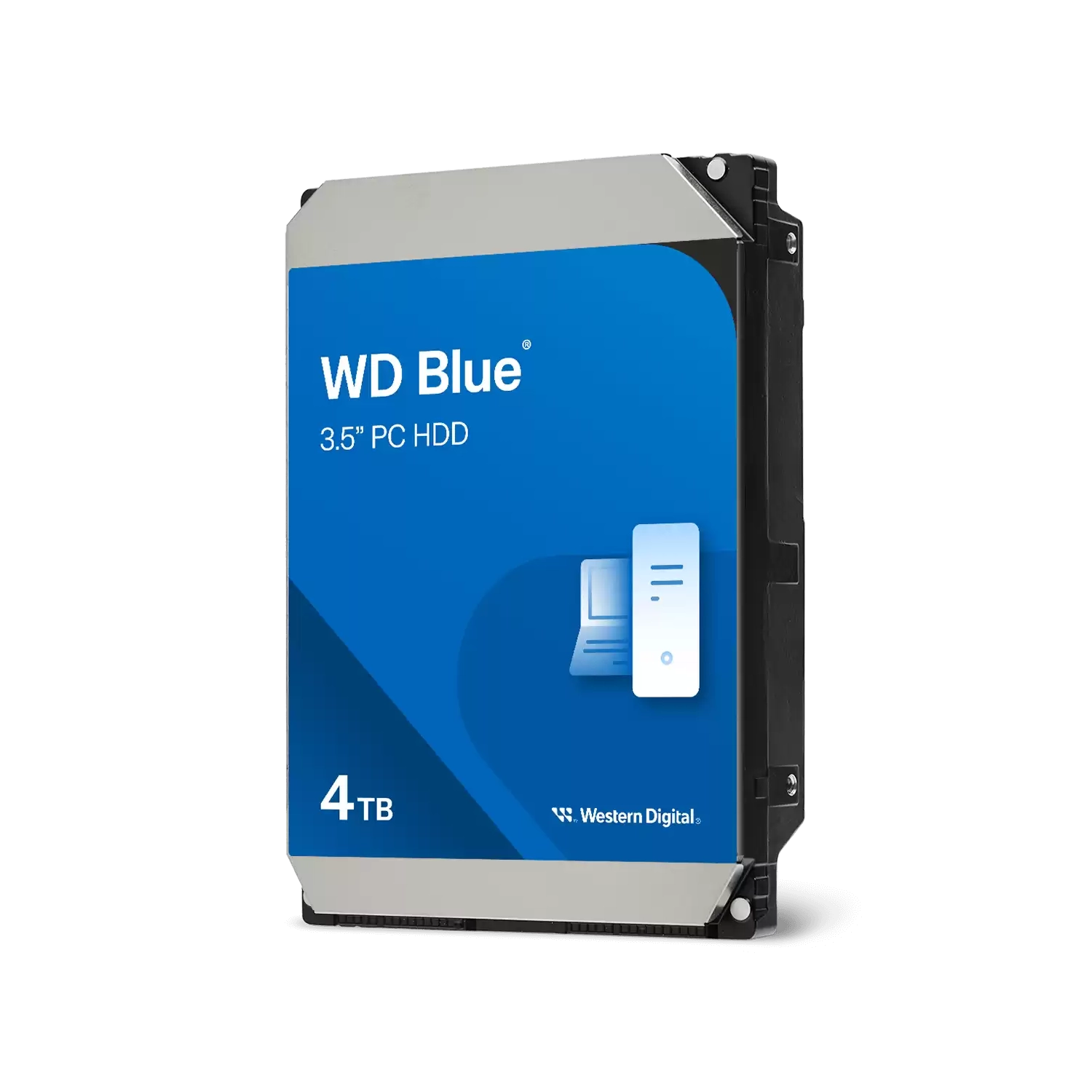 Disco Interno HDD WESTERN DIGITAL Blue 4TB 3.5" SATA 3.0 5400rpm — foto 3