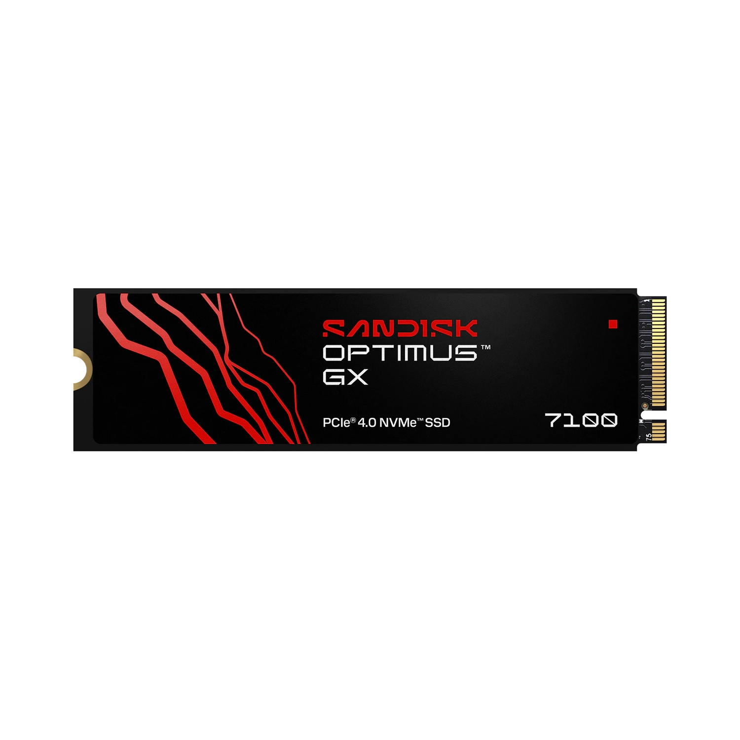 Disco SSD SanDisk Optimus GX 7100 500GB M.2 2280 NVMe PCIe Gen4 SDSP71500GAN-000E0 — foto 3