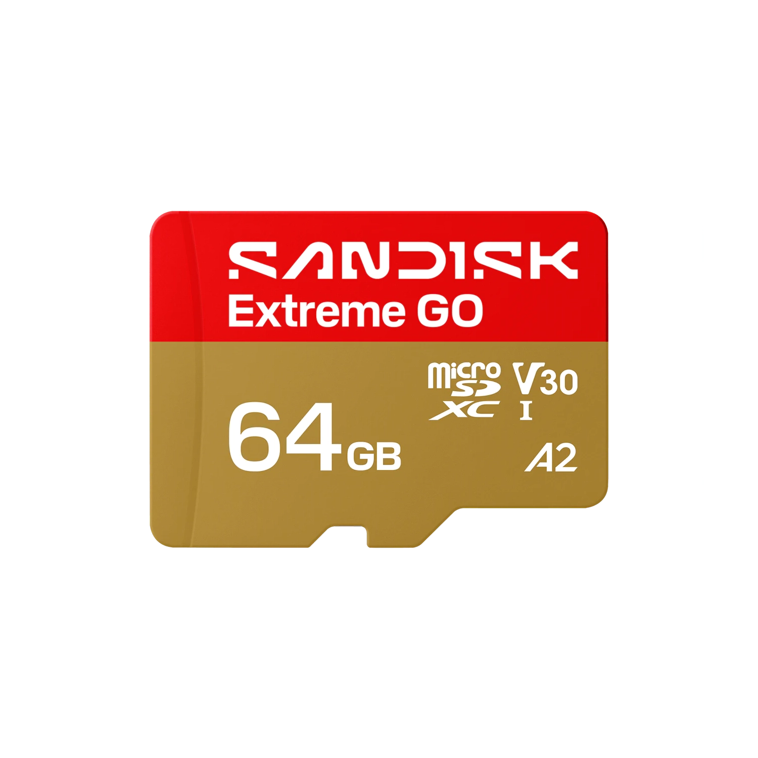 Tarjeta de Memoria SanDisk Extreme GO microSDXC 64GB UHS-I U3 V30 A2 170MB/s