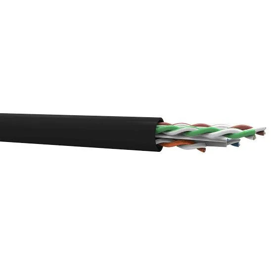 CABLE FKW UTP CAT6 GIGALAN X METRO NEGRO EXTERIOR