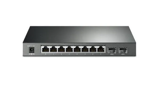 SWITCH TP LINK 8 PUERTOS GB SMART POE+ 61W 2SFP