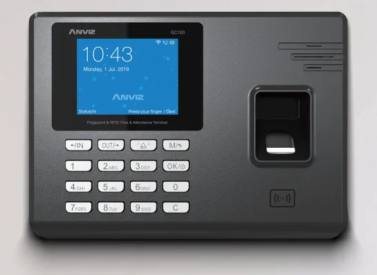 C.ASIST ANVIZ HUELLA RFID PIN 1000 USER S/F WIFI